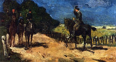 Montando a caballo de George Hendrik Breitner